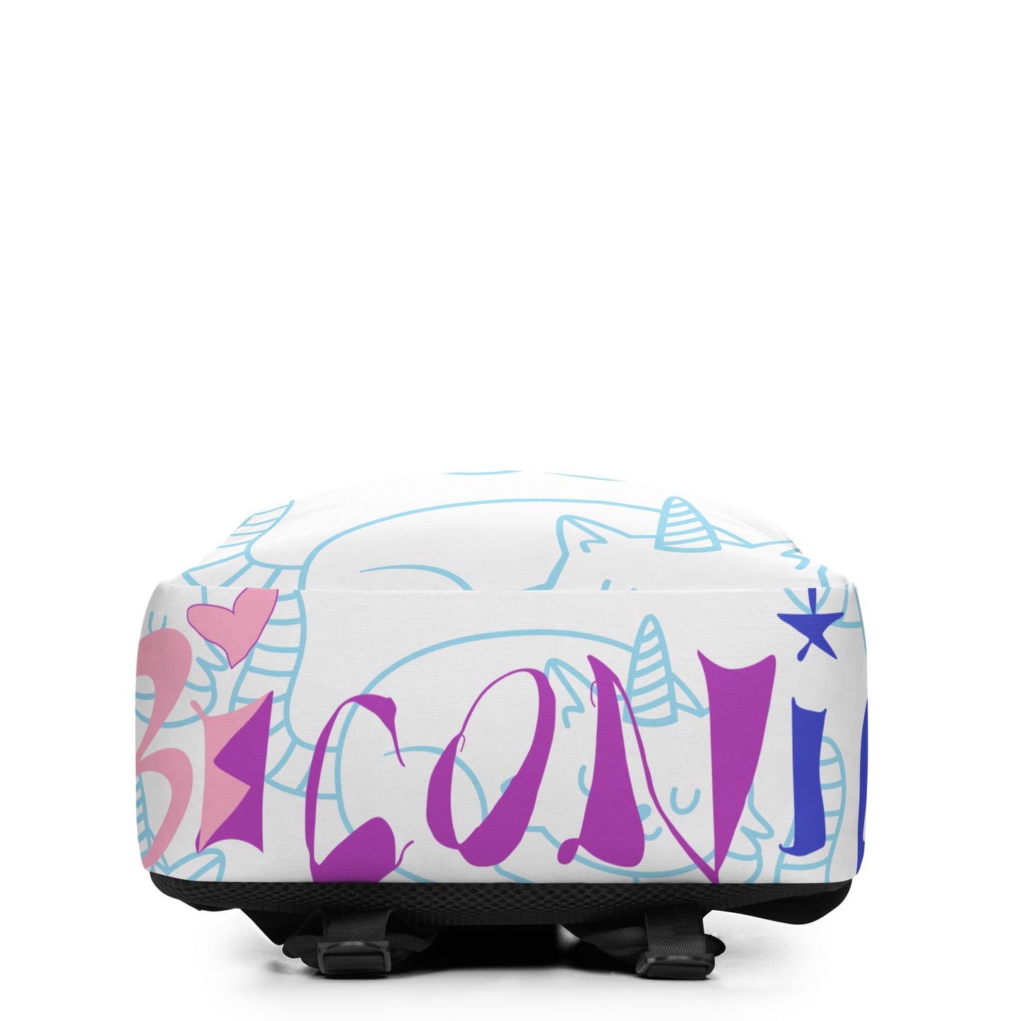 Kittycorn print Backpack
