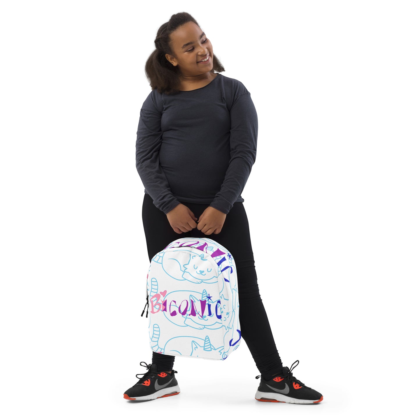 Kittycorn print Backpack