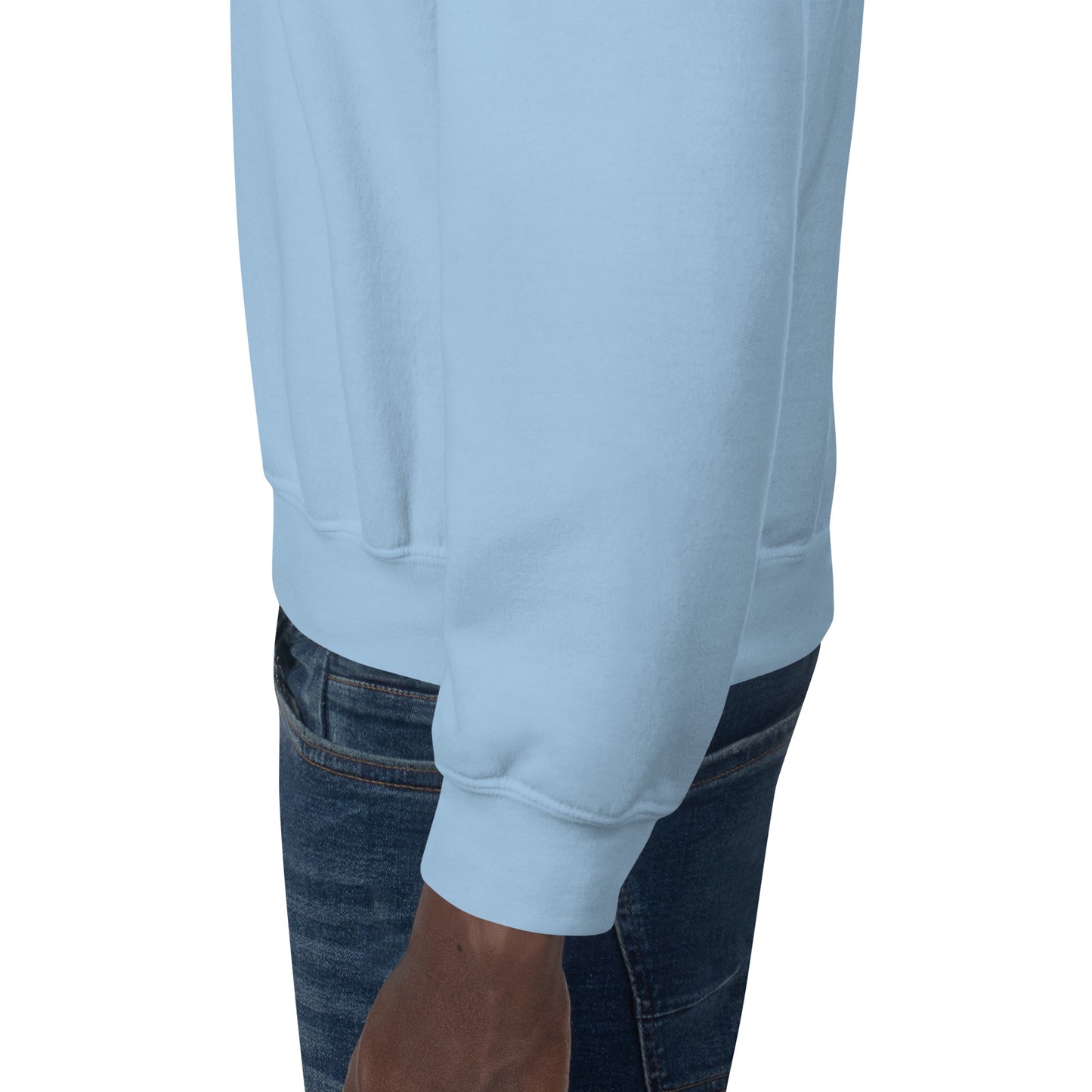 Unisex Crewneck left chest embroidered