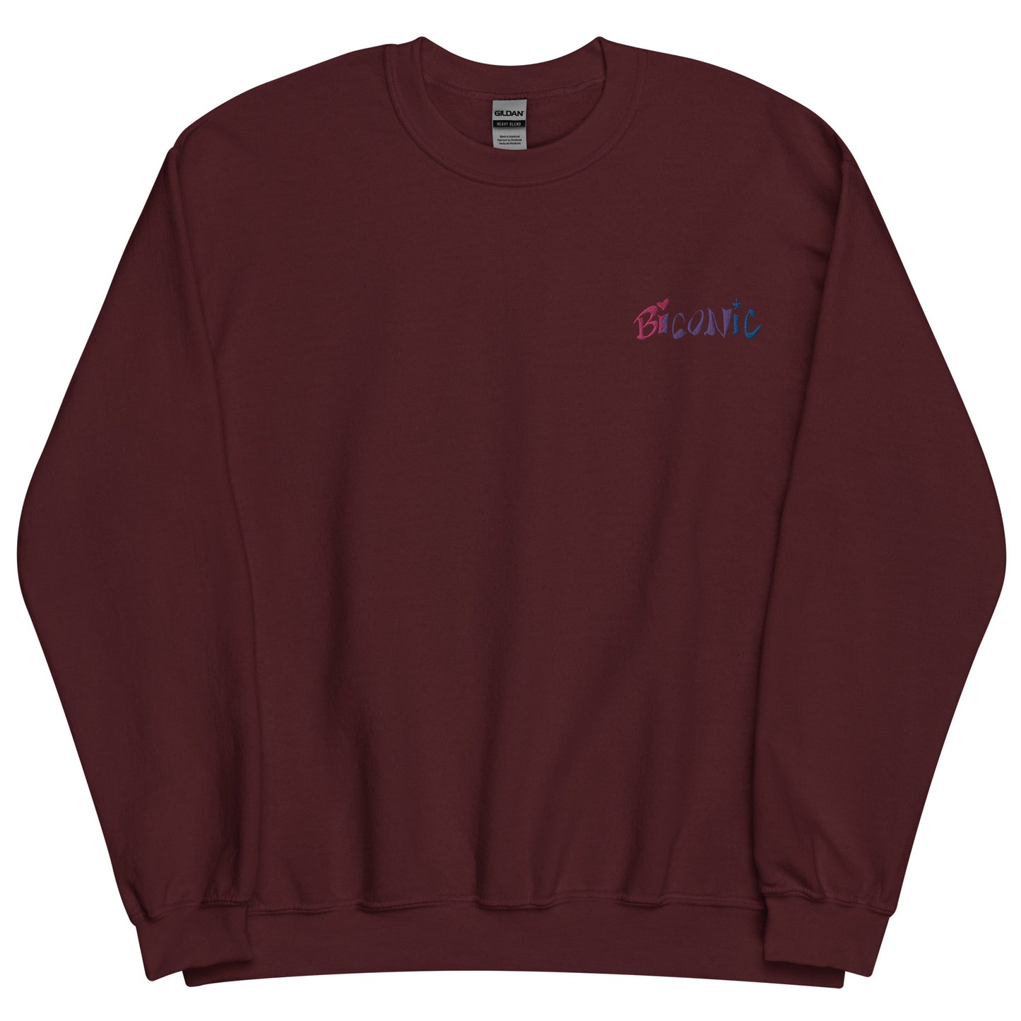 Unisex Crewneck left chest embroidered