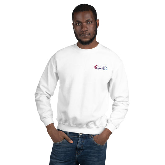Unisex Crewneck left chest embroidered