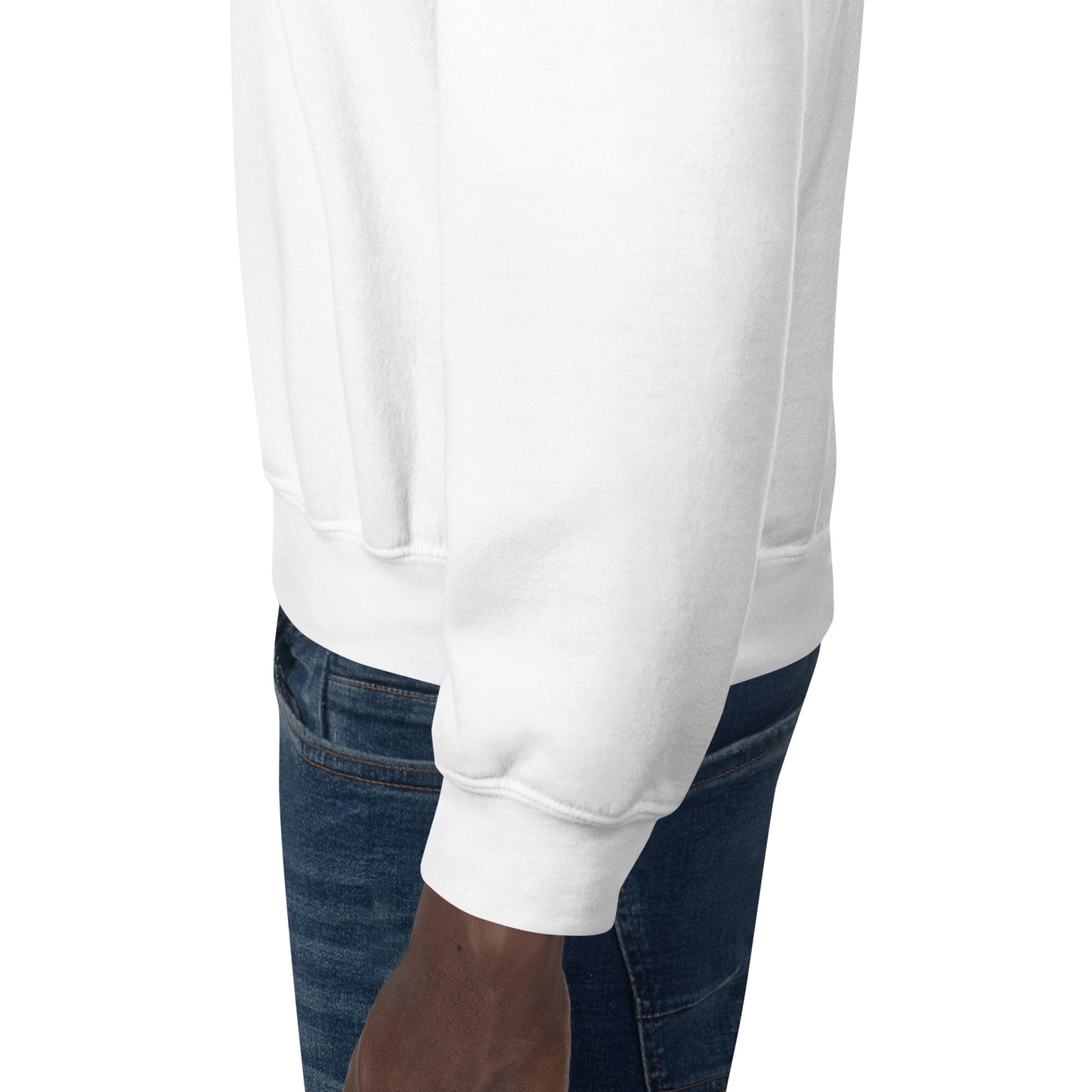 Unisex Crewneck left chest embroidered