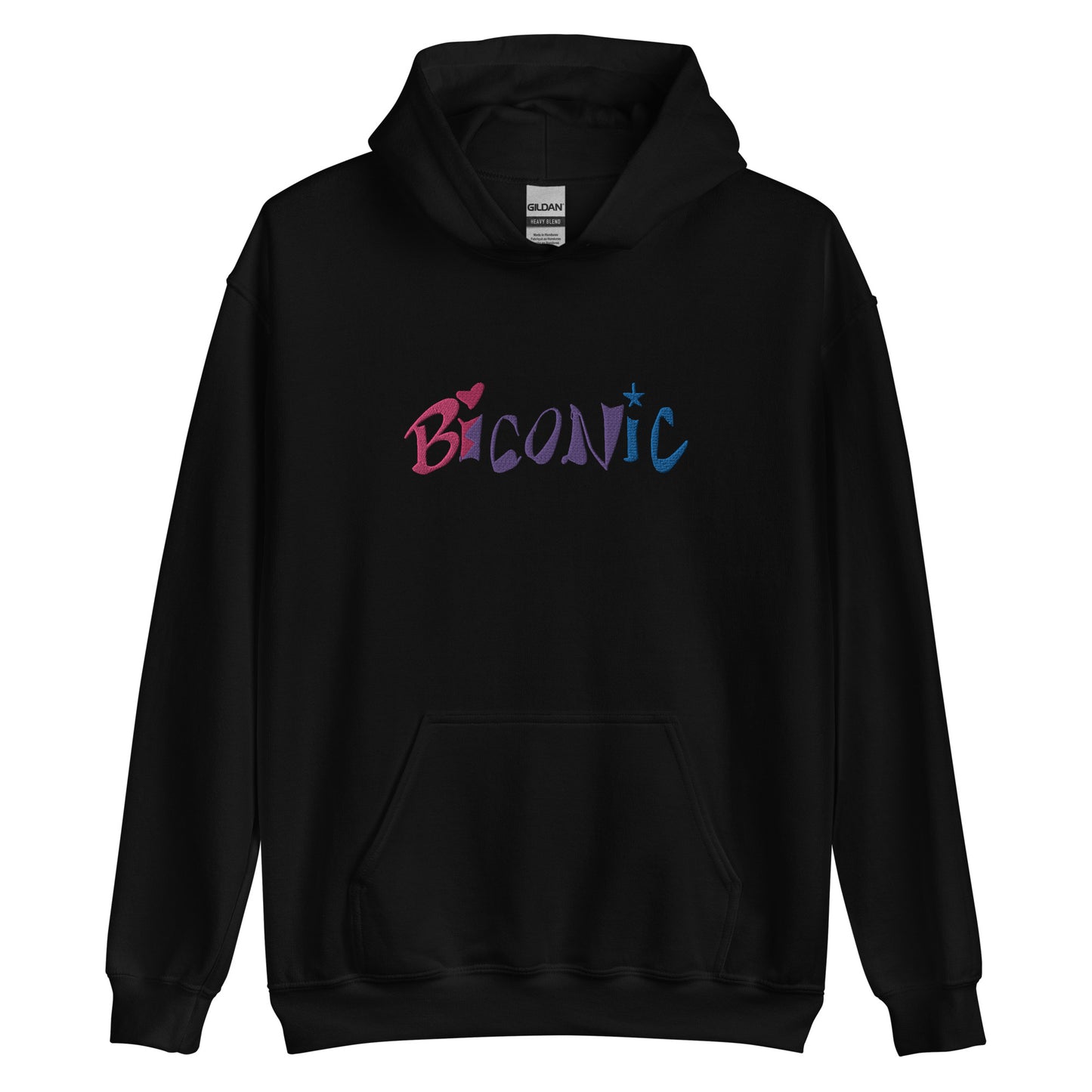 Unisex Hoodie embroidered