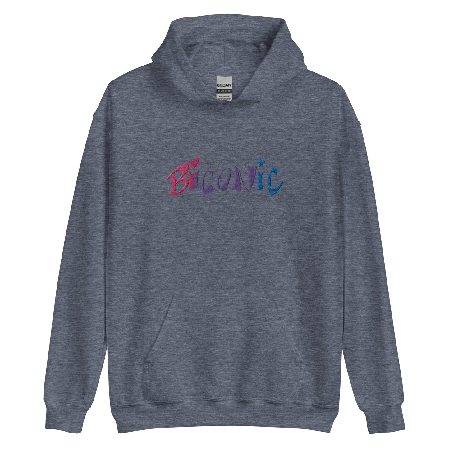Unisex Hoodie embroidered