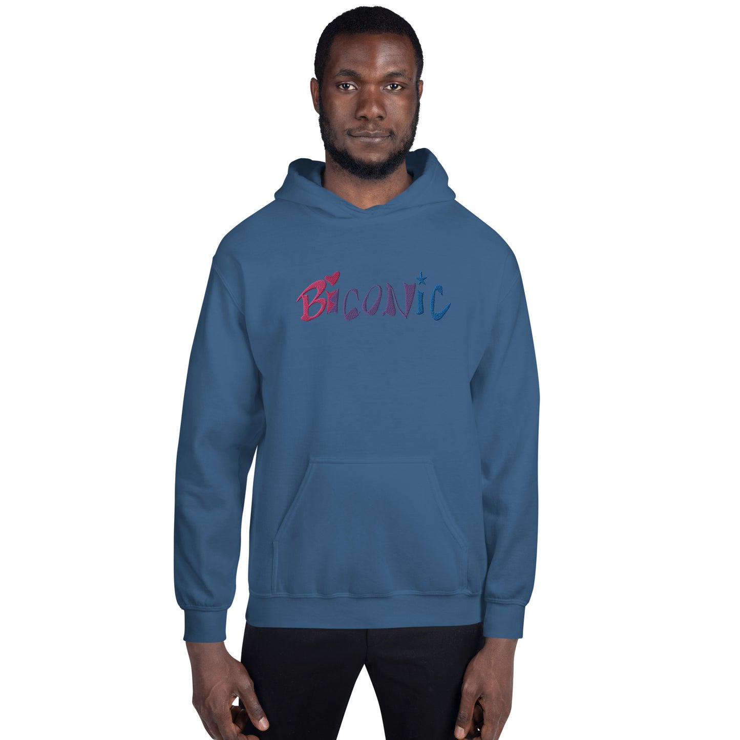 Unisex Hoodie embroidered
