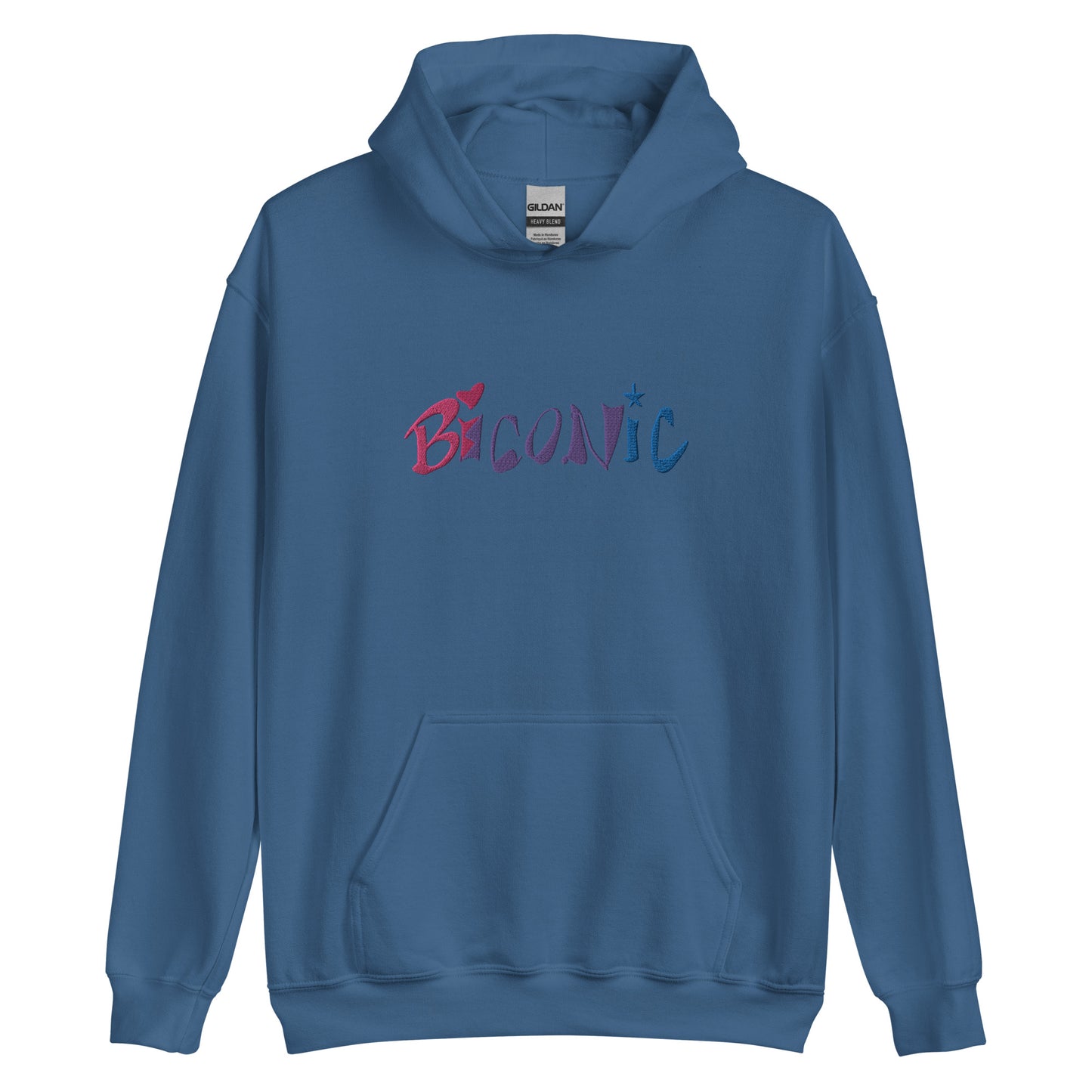Unisex Hoodie embroidered
