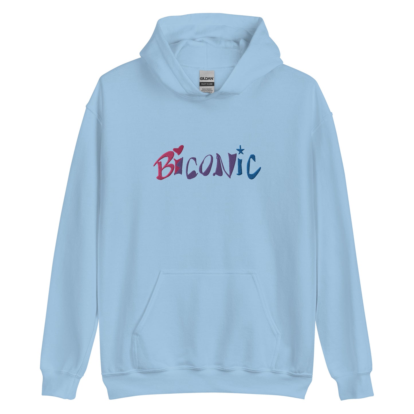 Unisex Hoodie embroidered