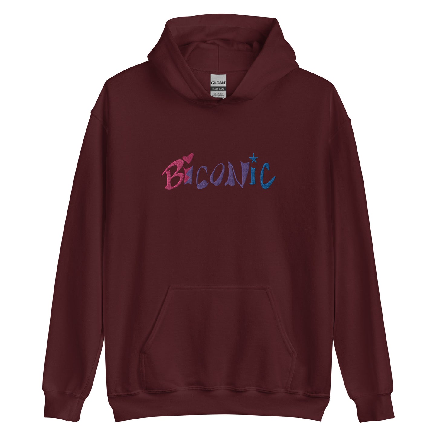Unisex Hoodie embroidered