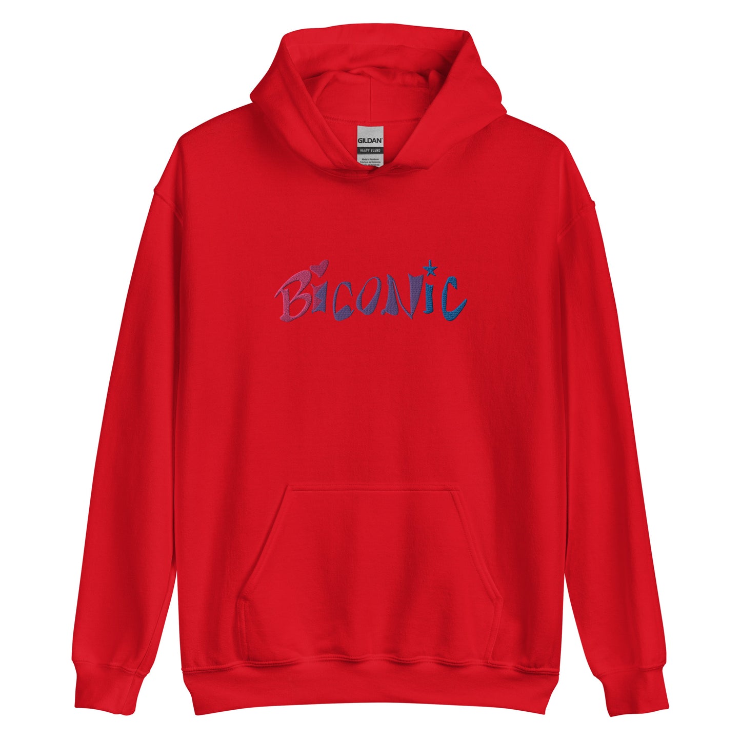 Unisex Hoodie embroidered