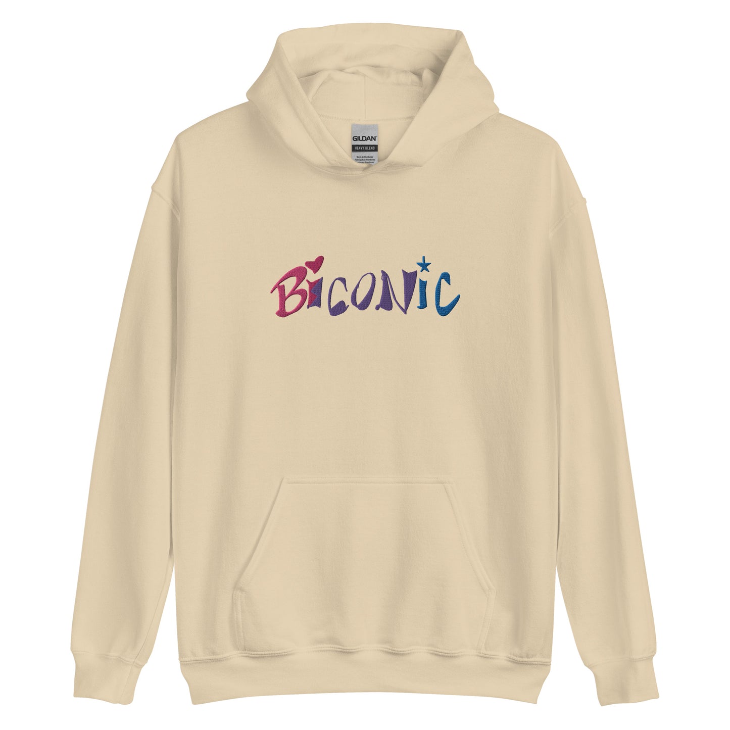 Unisex Hoodie embroidered
