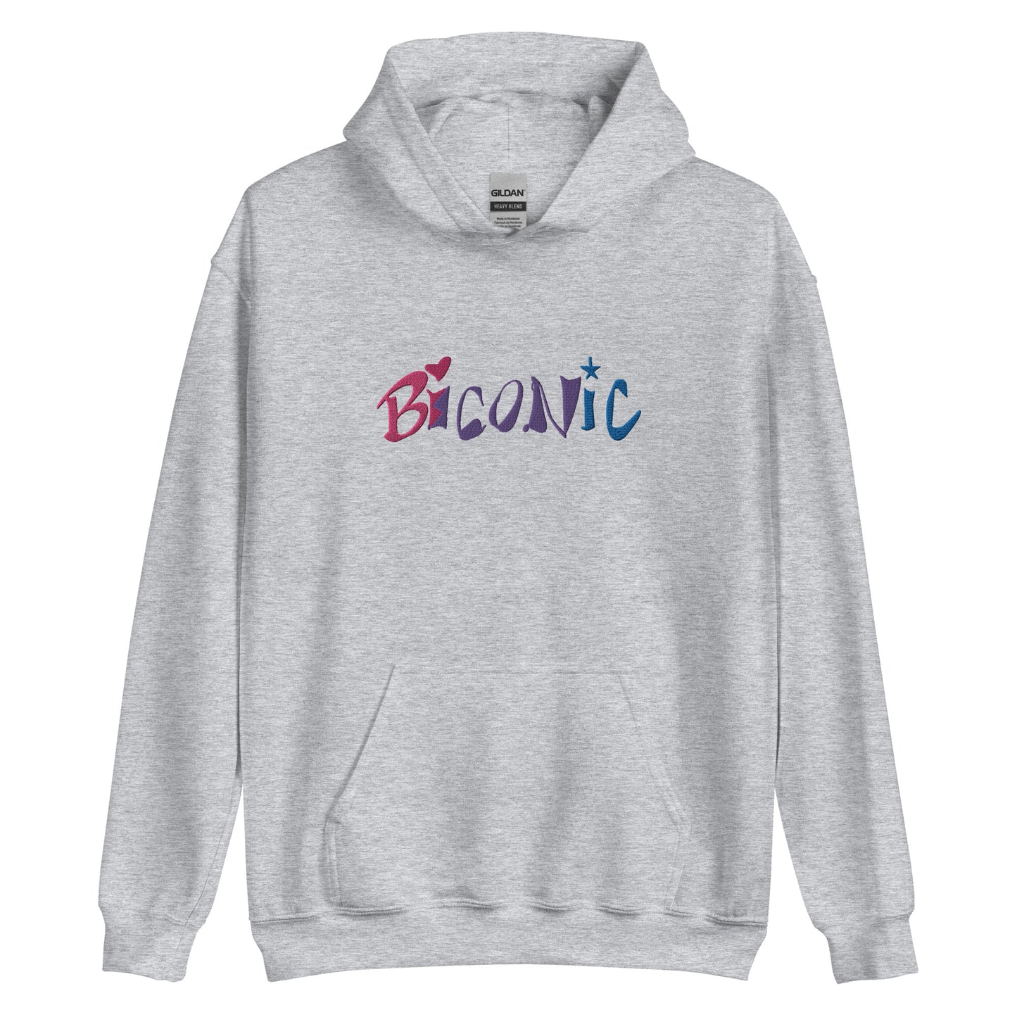 Unisex Hoodie embroidered