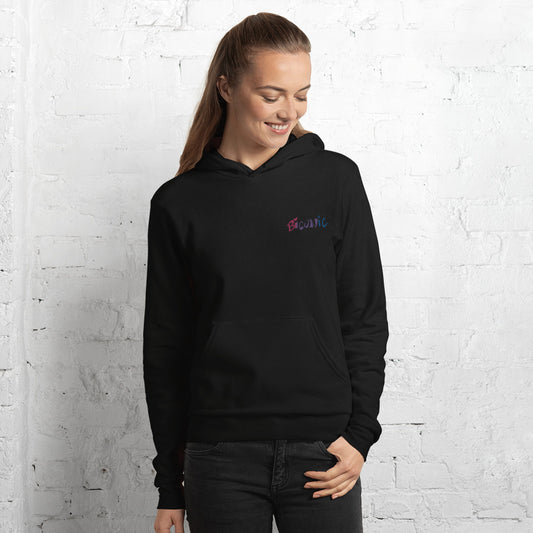 SoftBlend Unisex hoodie - embroidered left chest