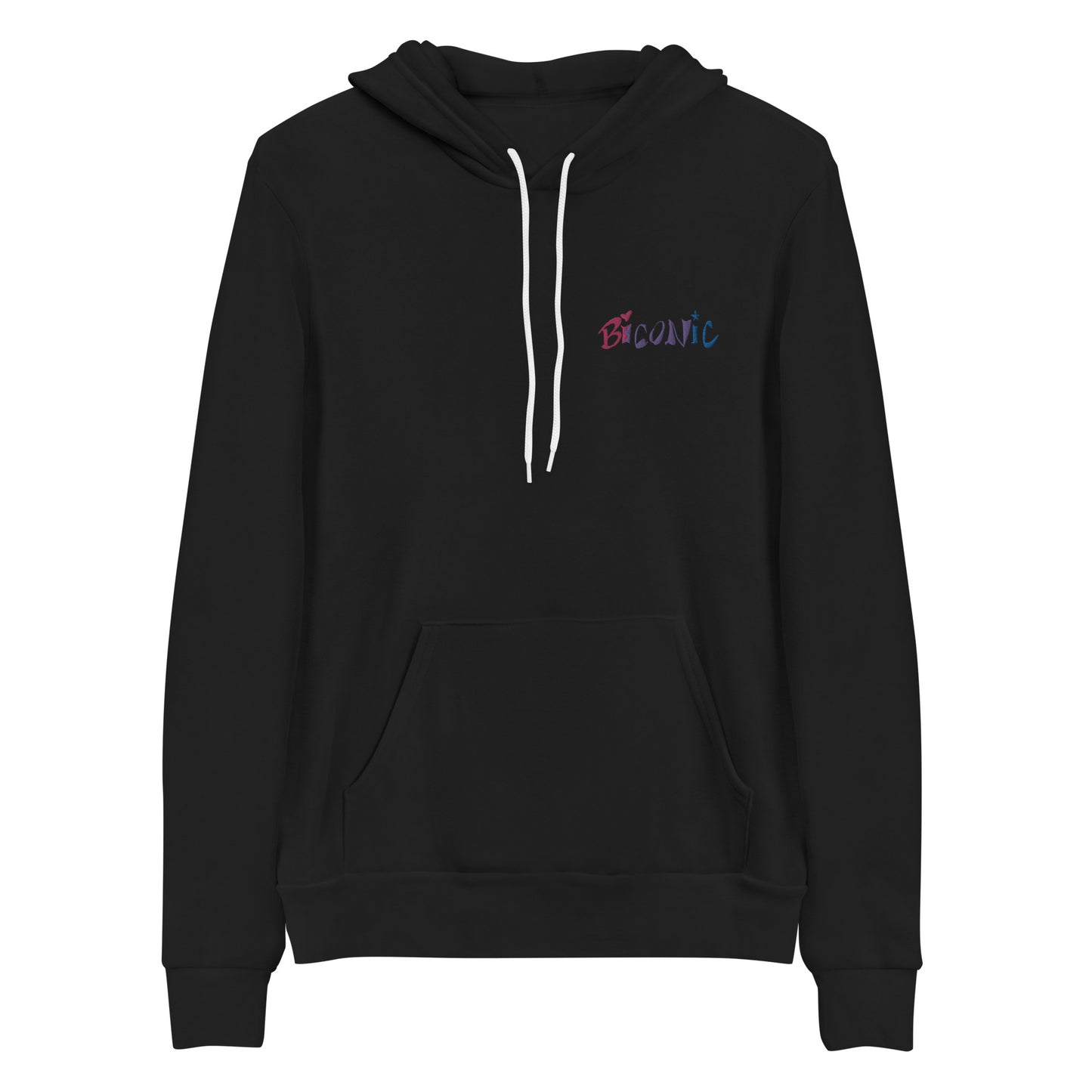 SoftBlend Unisex hoodie - embroidered left chest