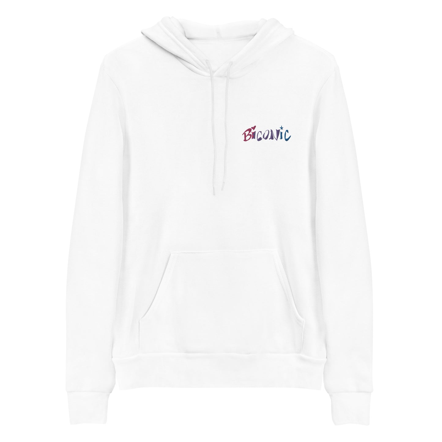SoftBlend Unisex hoodie - embroidered left chest